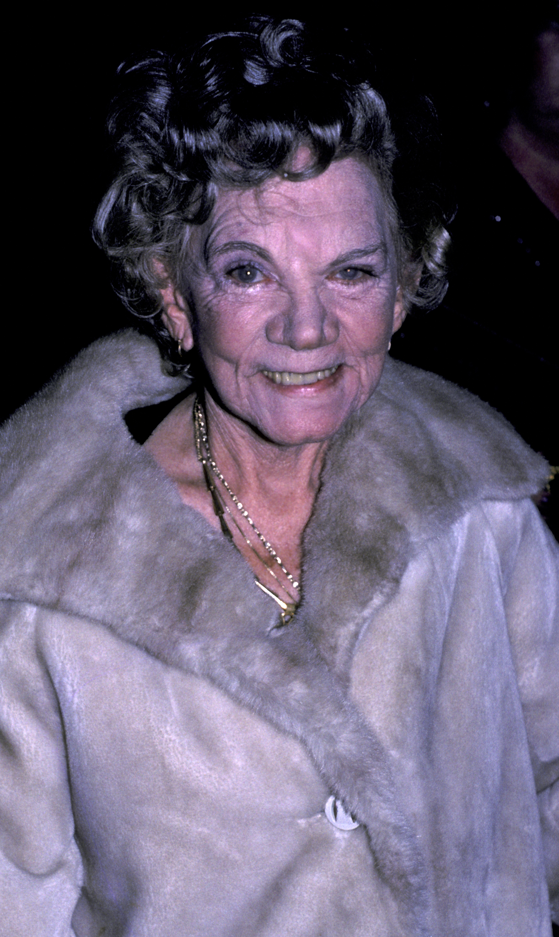 Ellen Corby attends the taping of "All-Star Celebrity Tribute to Lucille Ball" on November 18, 1984, at NBC TV Studios in Burbank, California. | Source: Getty Images