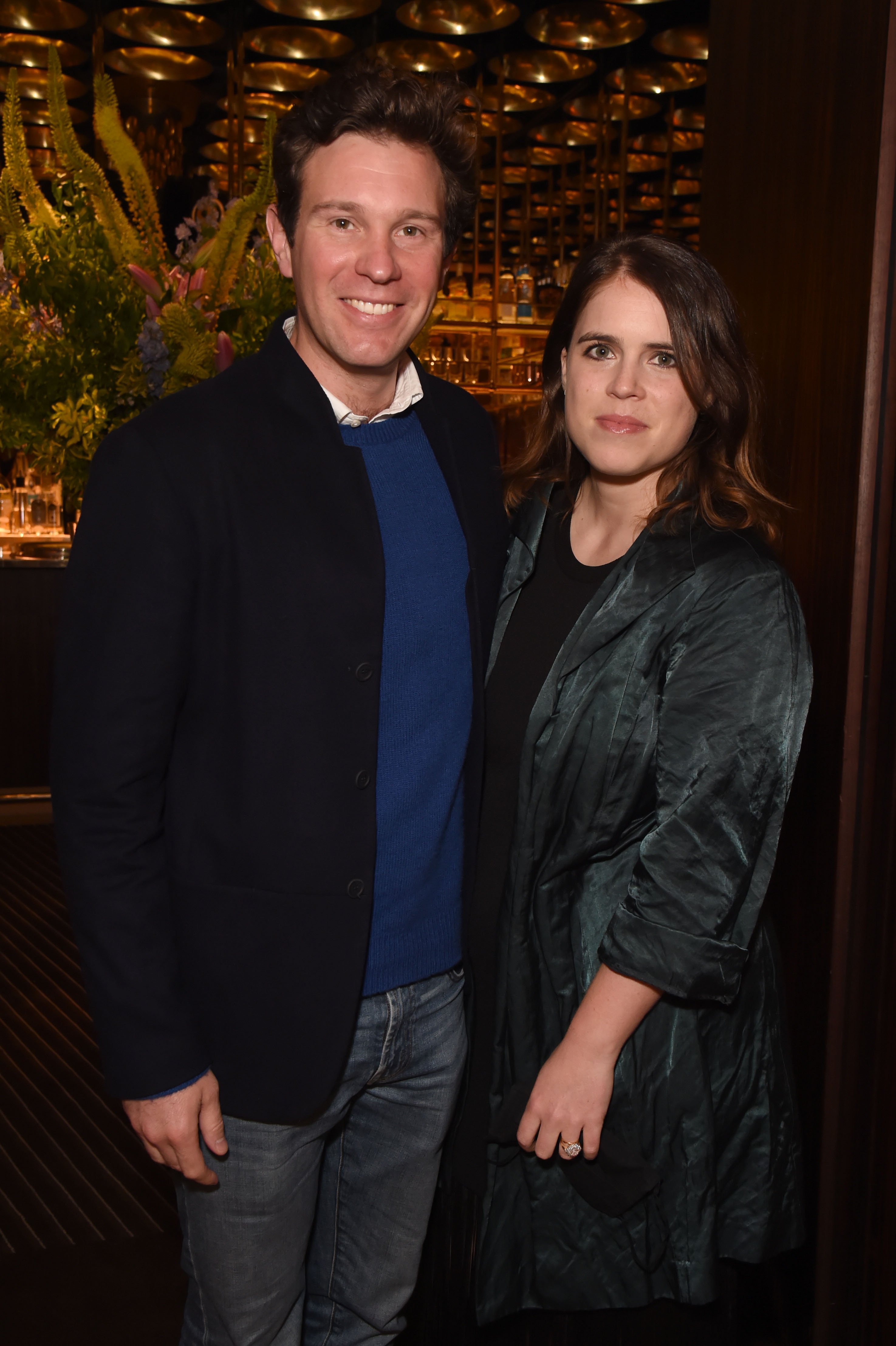 Jack Brooksbank and Princess Eugenie at the launch of Poppy Jamie's new book "Happy Not Perfect" at Isabel on June 22, 2021 in London, England. | Source: Getty Images