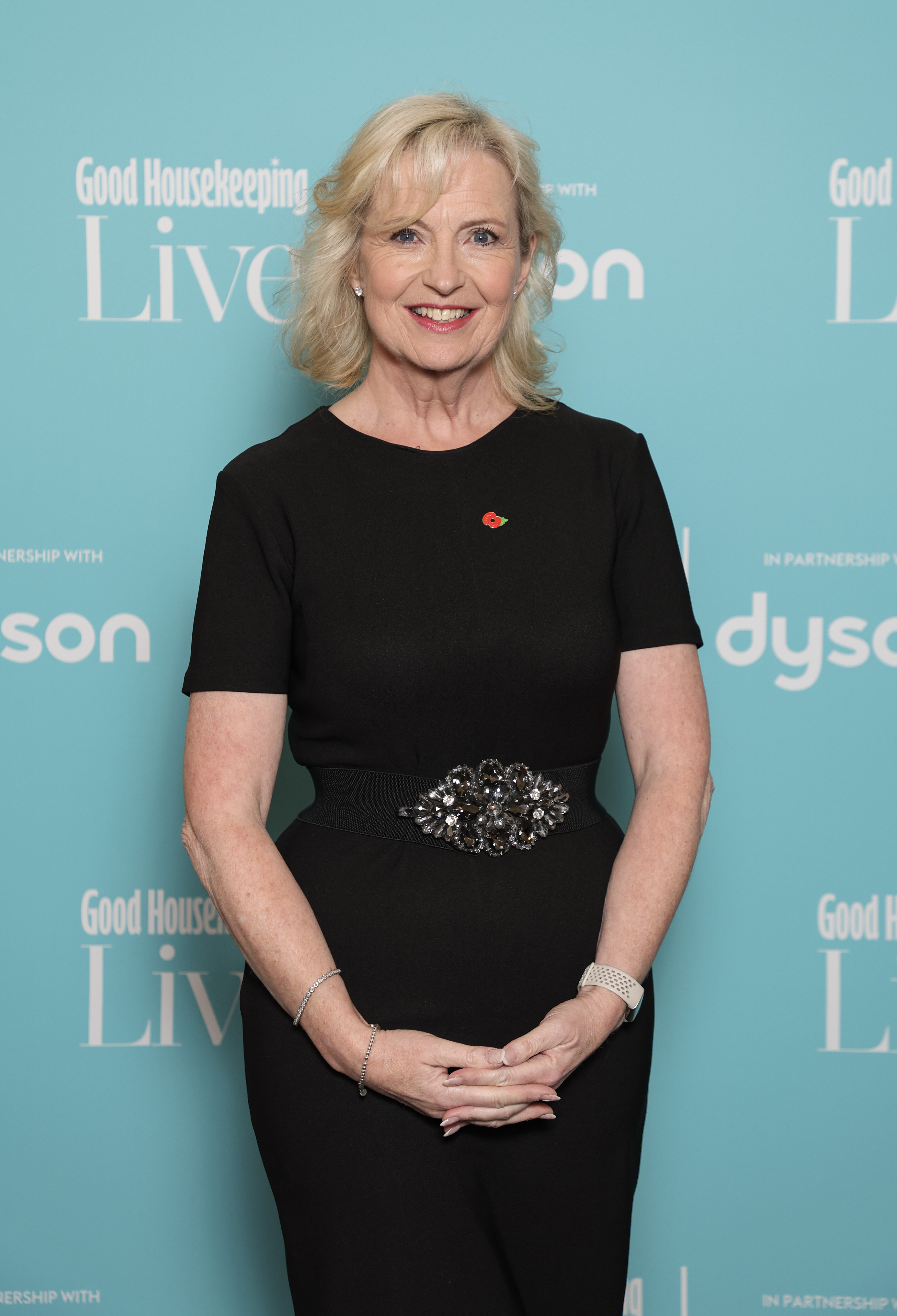 Carol Kirkwood during Day 1 of Good Housekeeping Live in partnership with Dyson on 10 November 2023 in London, England. | Source: Getty Images