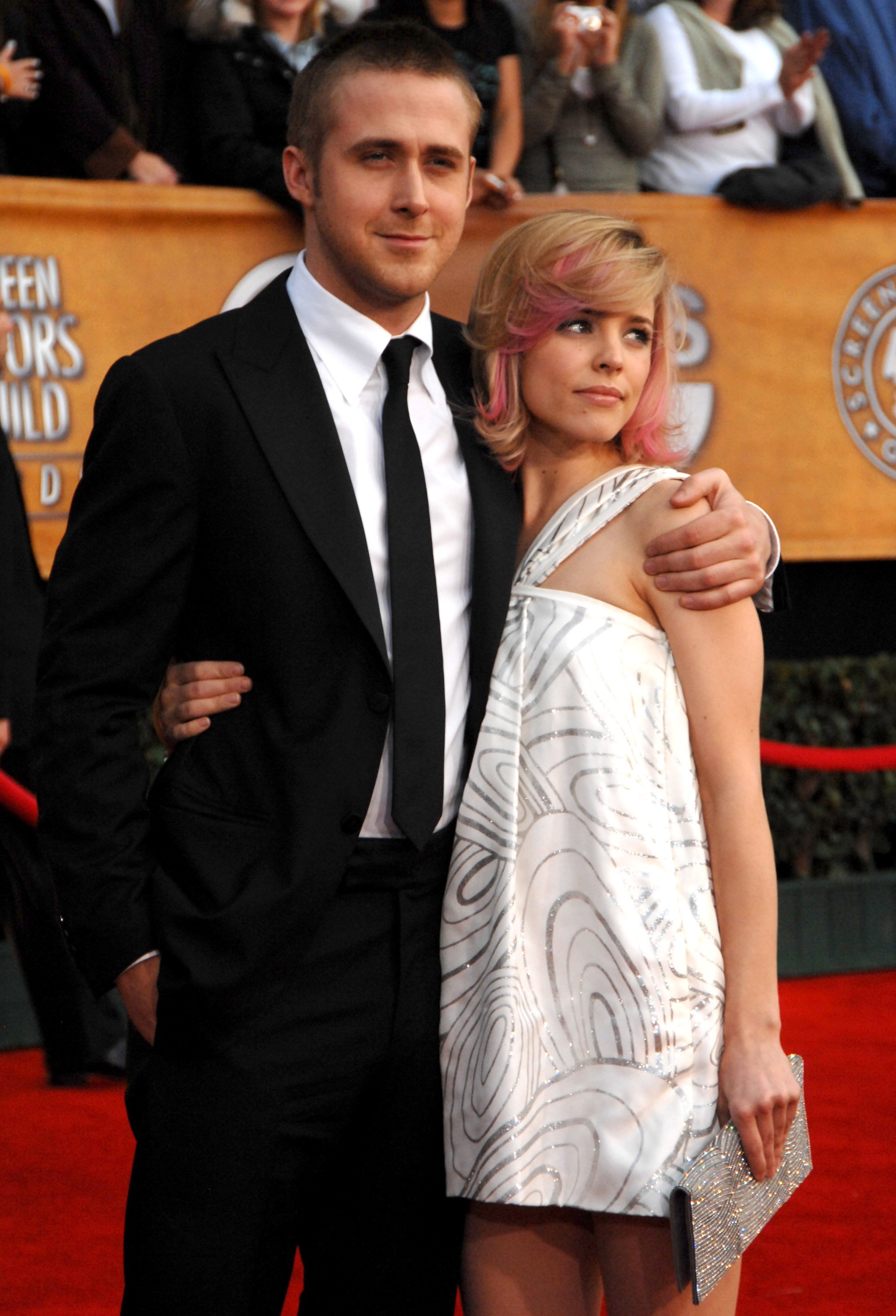 Ryan Gosling and Rachel McAdams during 13th Annual Screen Actors Guild Awards - Arrivals at Shrine Auditorium in Los Angeles, California on January 28, 2007. | Source: Getty Images