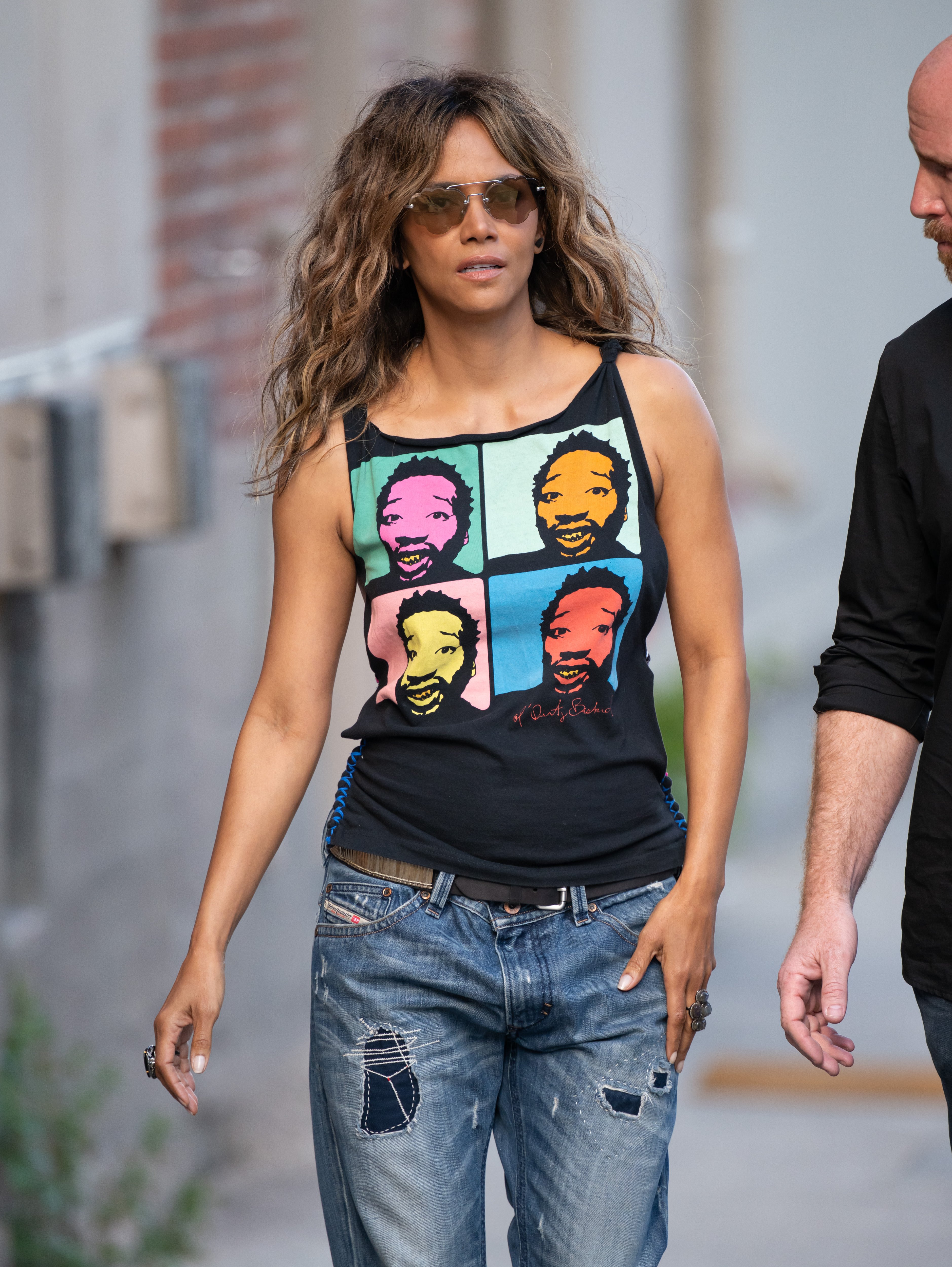 Actress Halle Berry arrives at "Jimmy Kimmel Live" in Los Angeles, California, in May 2019. I Image: Getty Images.