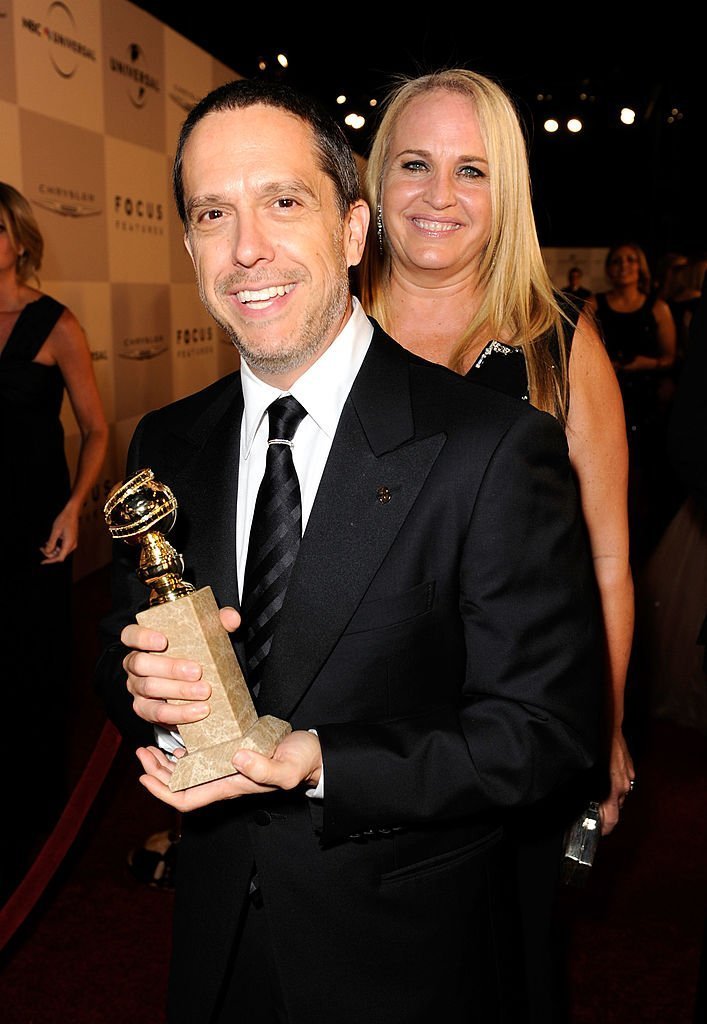 Director Lee Unkrich and producer Darla K. Anderson, winners of Best Animated Feature for "Toy Story 3," arrive at NBCUniversal/Focus Features Golden Globes Viewing and After Party sponsored by Chrysler held at The Beverly Hilton hotel | Getty Images