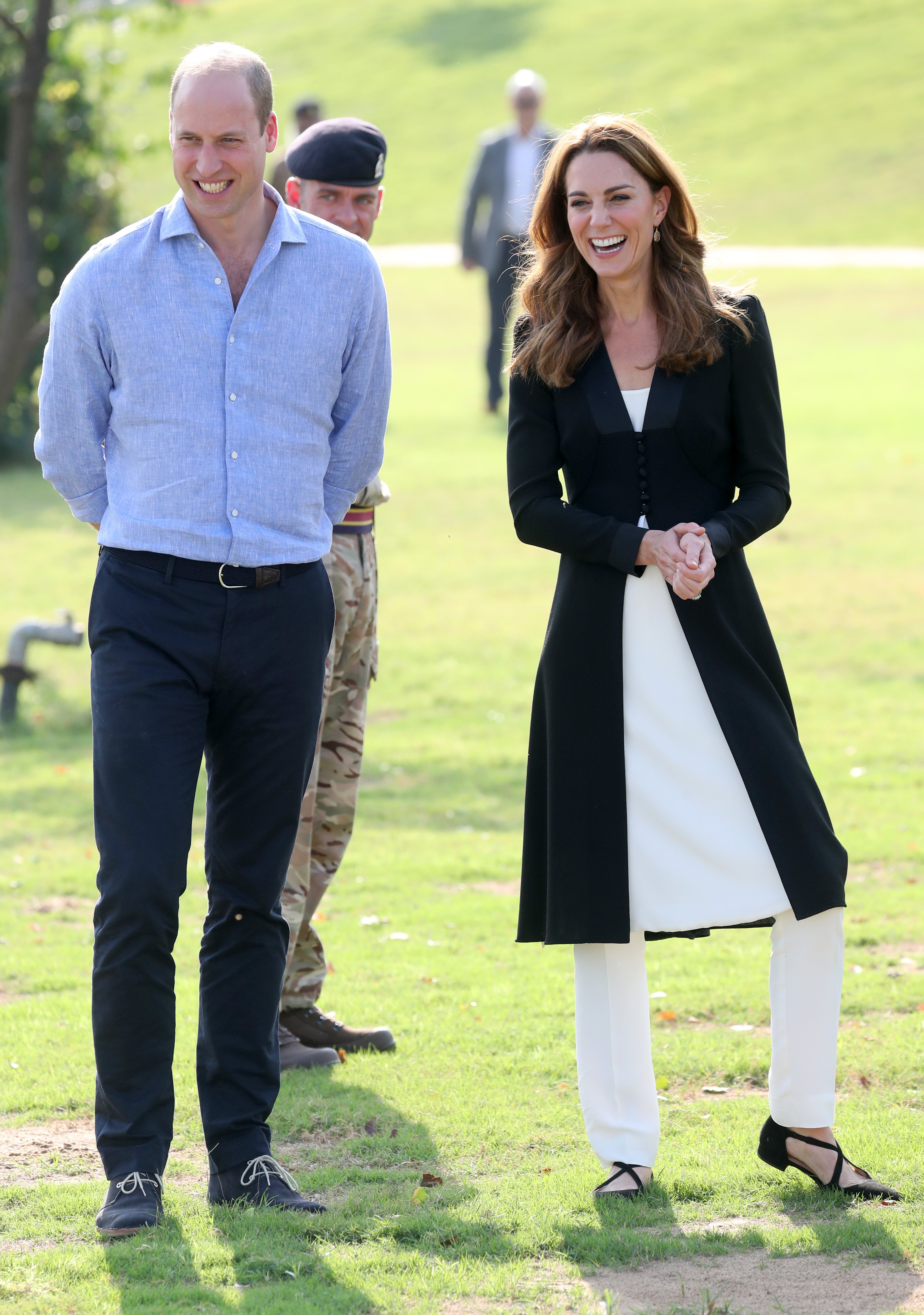 Prince William and Catherine during day five of their royal tour of Pakistan on October 18, 2019, in Islamabad, Pakistan. | Source: Getty Images.