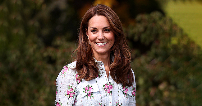 Duchess Kate Middleton Wears Emilia Wickstead Dress as She Unveils 3rd ...