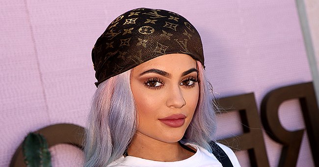 Kylie Jenner from KUWTK Flashes Curves in Sparkly Dress in Sultry