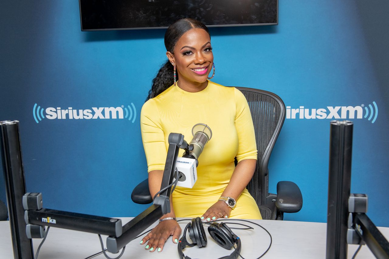 Kandi Burruss as a guest at SiriusXM Studios on March 18, 2019 in New York City | Source: Getty Images 