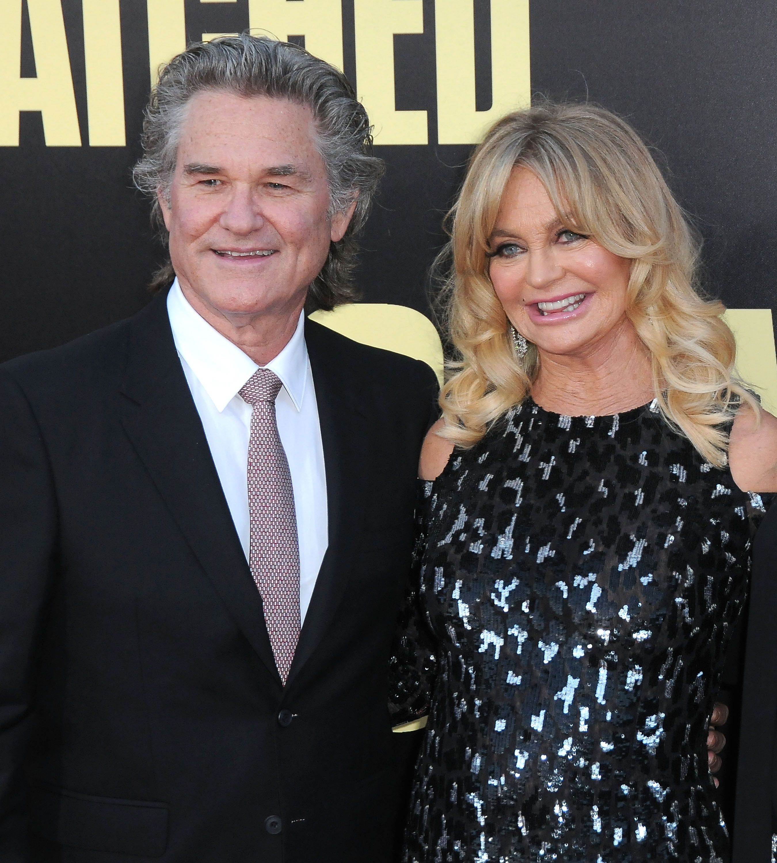 Kurt Russell and Goldie Hawn at the premiere of 'Snatched' in 2017 in Westwood, California | Source: Getty Images