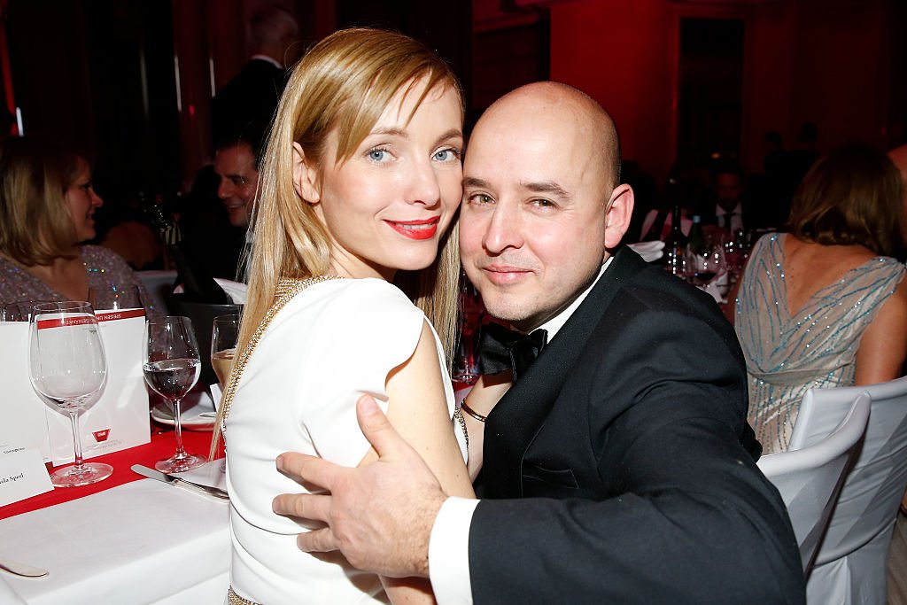 Nadja Uhl und Kay Bockhold nehmen am 17. Januar 2015 am Deutschen Filmball 2015 in München teil. (Foto von Franziska Krug) | Quelle: Getty Images