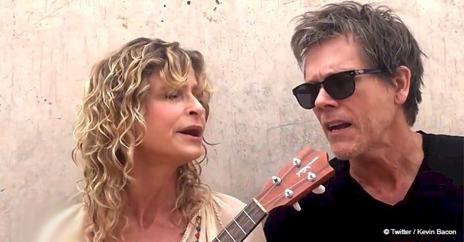 Kevin Bacon and Kyra Sedgwick performed a sweet song for their 30th anniversary