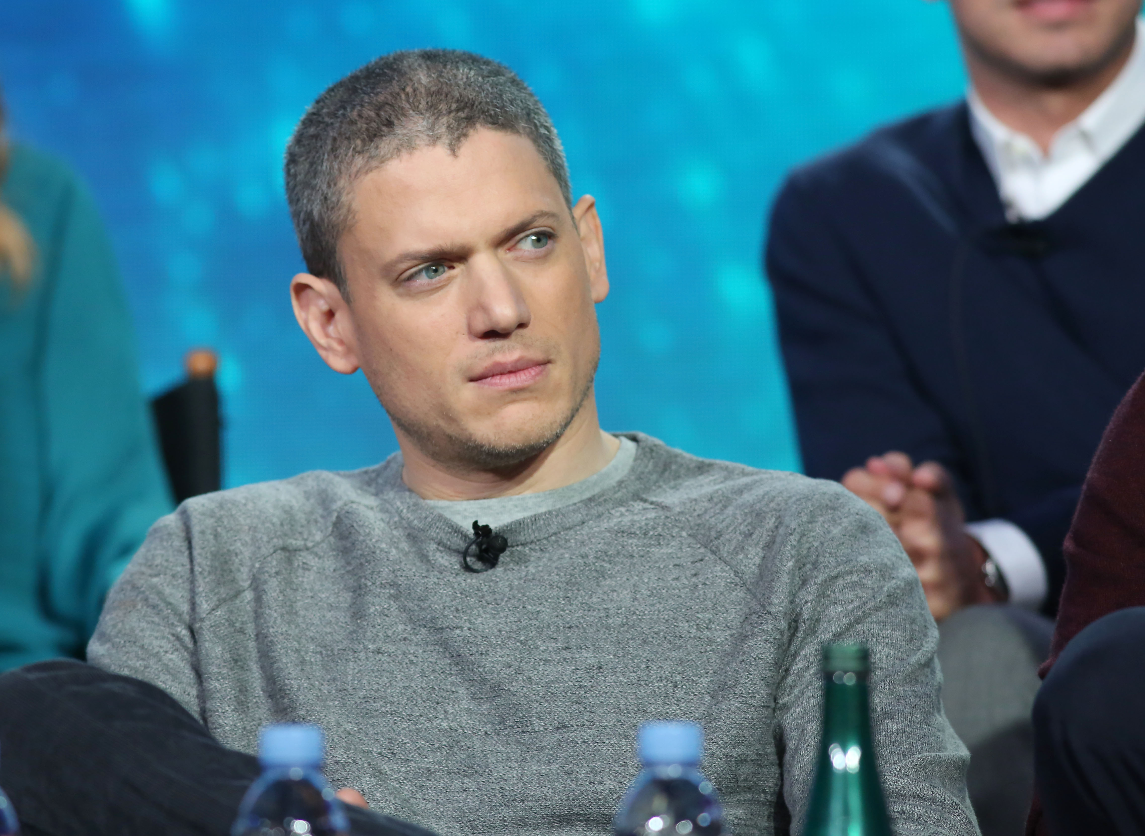 Wentworth Miller onstage at The CW DC's Legends of Tomorrow Panel on January, 10, 2016, in Pasadena, California. | Source: Getty Images