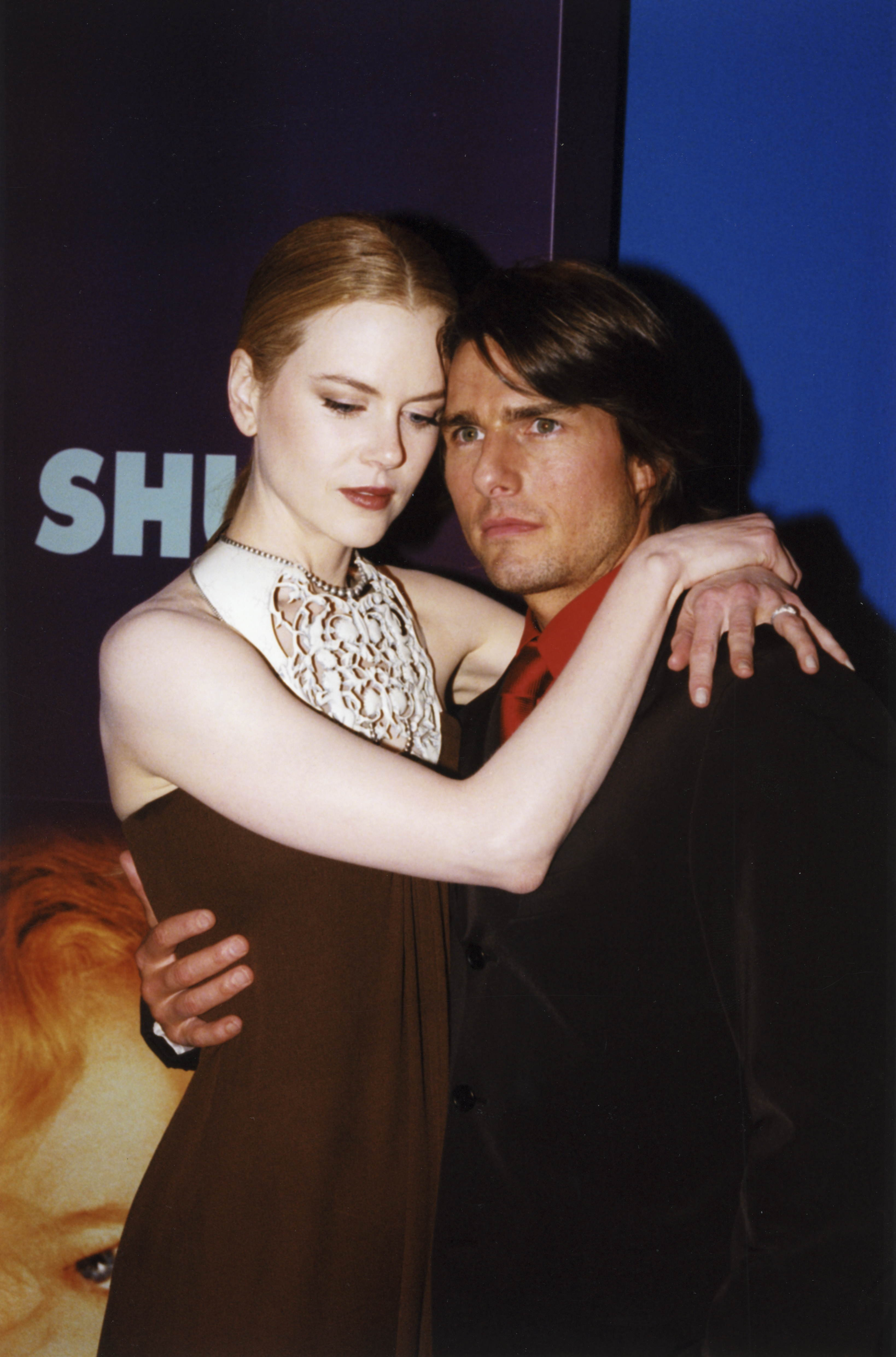Nicole Kidman and Tom Cruise at the "Eyes Wide Shut" premiere in Paris in 1999 | Source: Getty Images