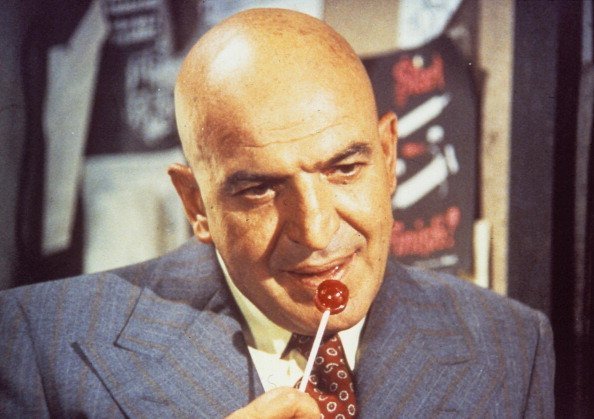   Telly Savalas Stars dans la série télévisée 'Kojak', 01.11.1986 |  Photo: Getty Images