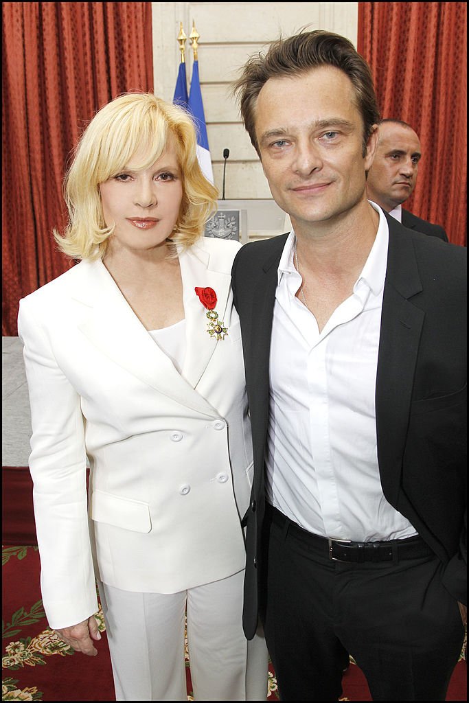 Sylvie Vartan et son fils David Hallyday. | Photo : Getty Images