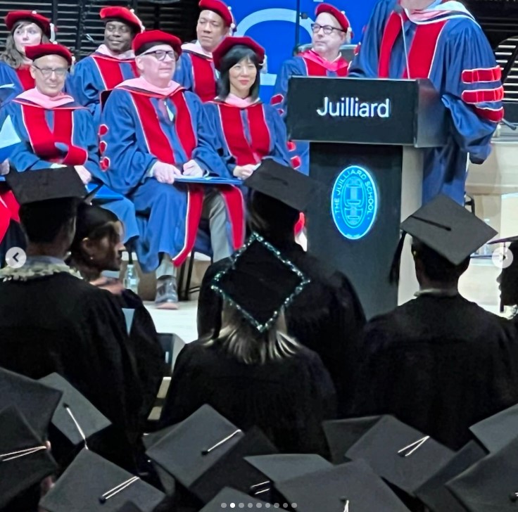 Ella Stiller pictured on the day of her graduation from The Juilliard School on March 25, 2024 | Source: Instagram/ella.stiller