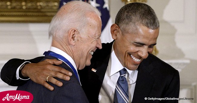 Barack Obama shares rare selfie with Joe Biden