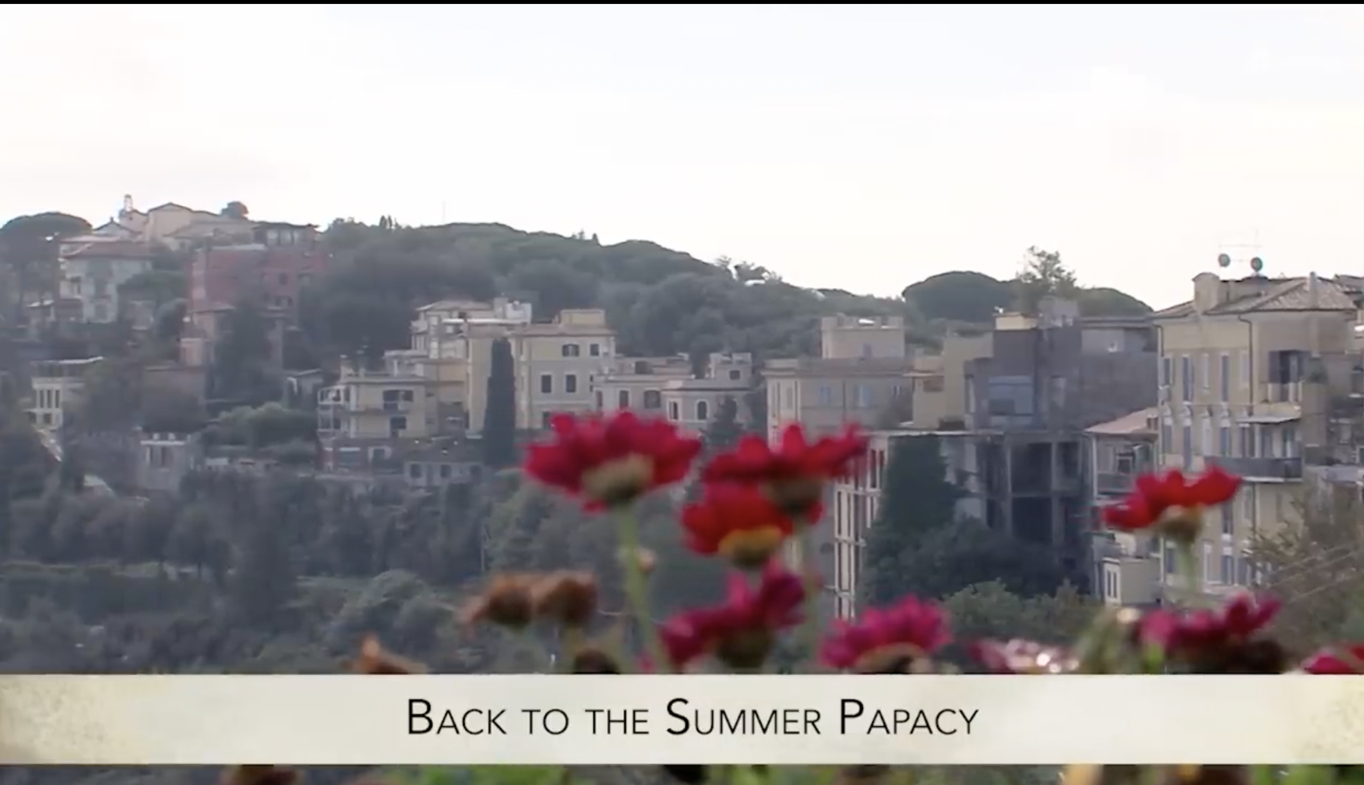 A view of Villa Barberini in Castel Gandolfo, dated July 2025 | Source: YouTube/EWTN