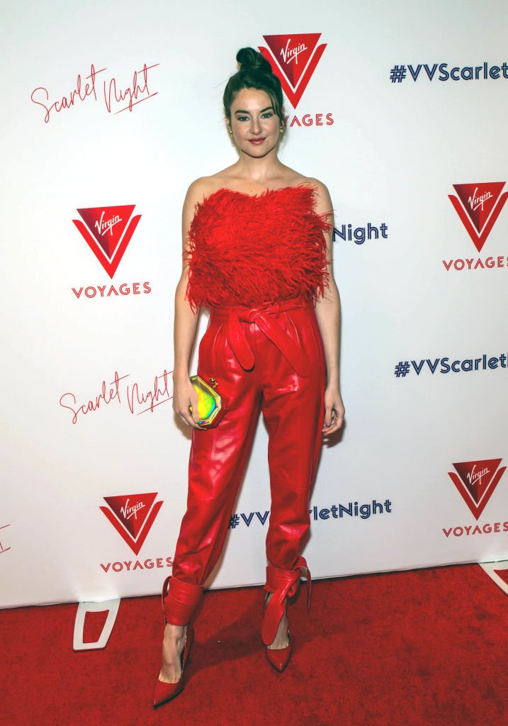 Shailene Woodley assiste à la soirée Scarlet Night organisée par Virgin Voyages au PlayStation Theatre le 14 février 2019 à New York. | Phoo : Getty Images