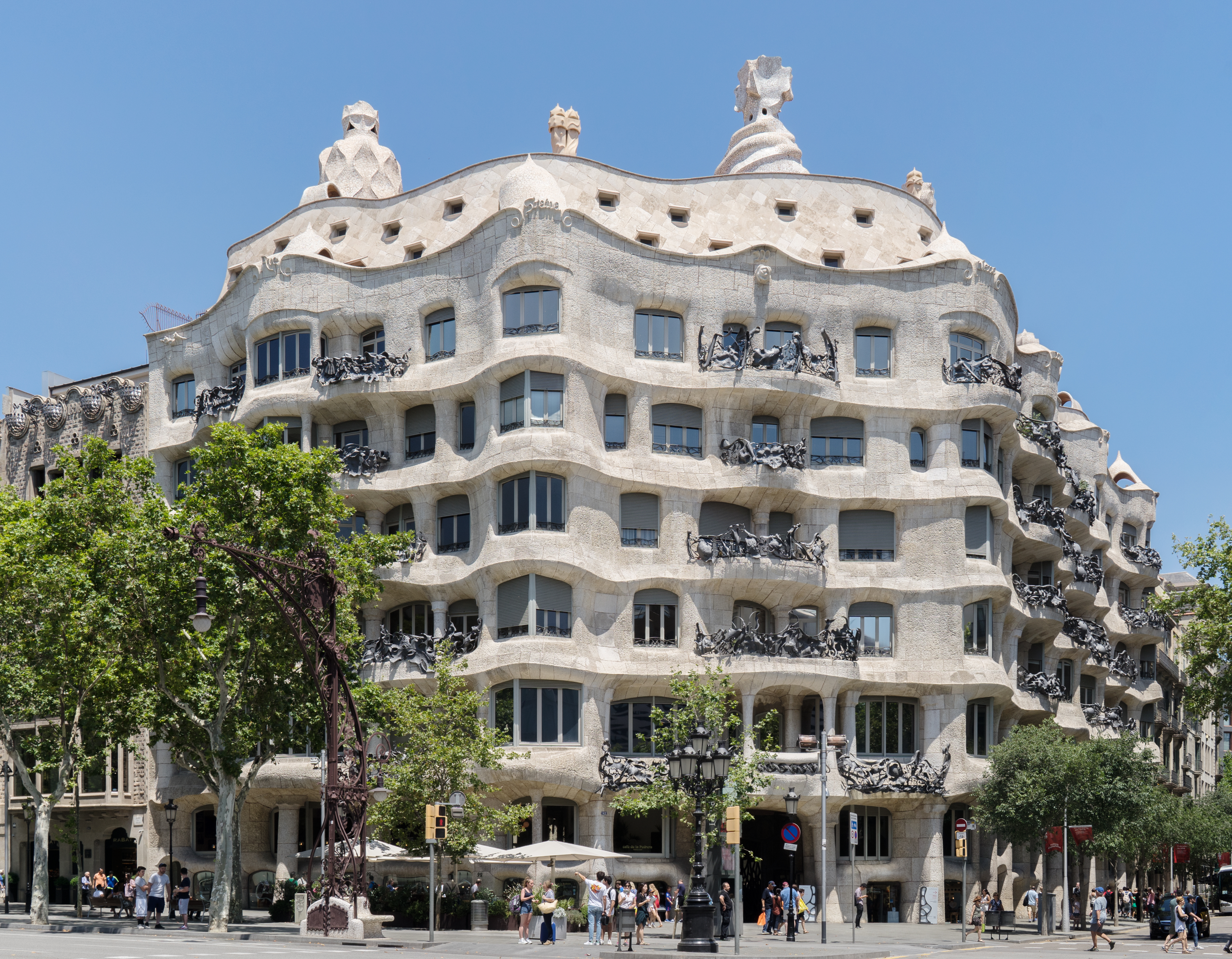 Casa Mila — Barcelona, Spain | Source: Wikipedia