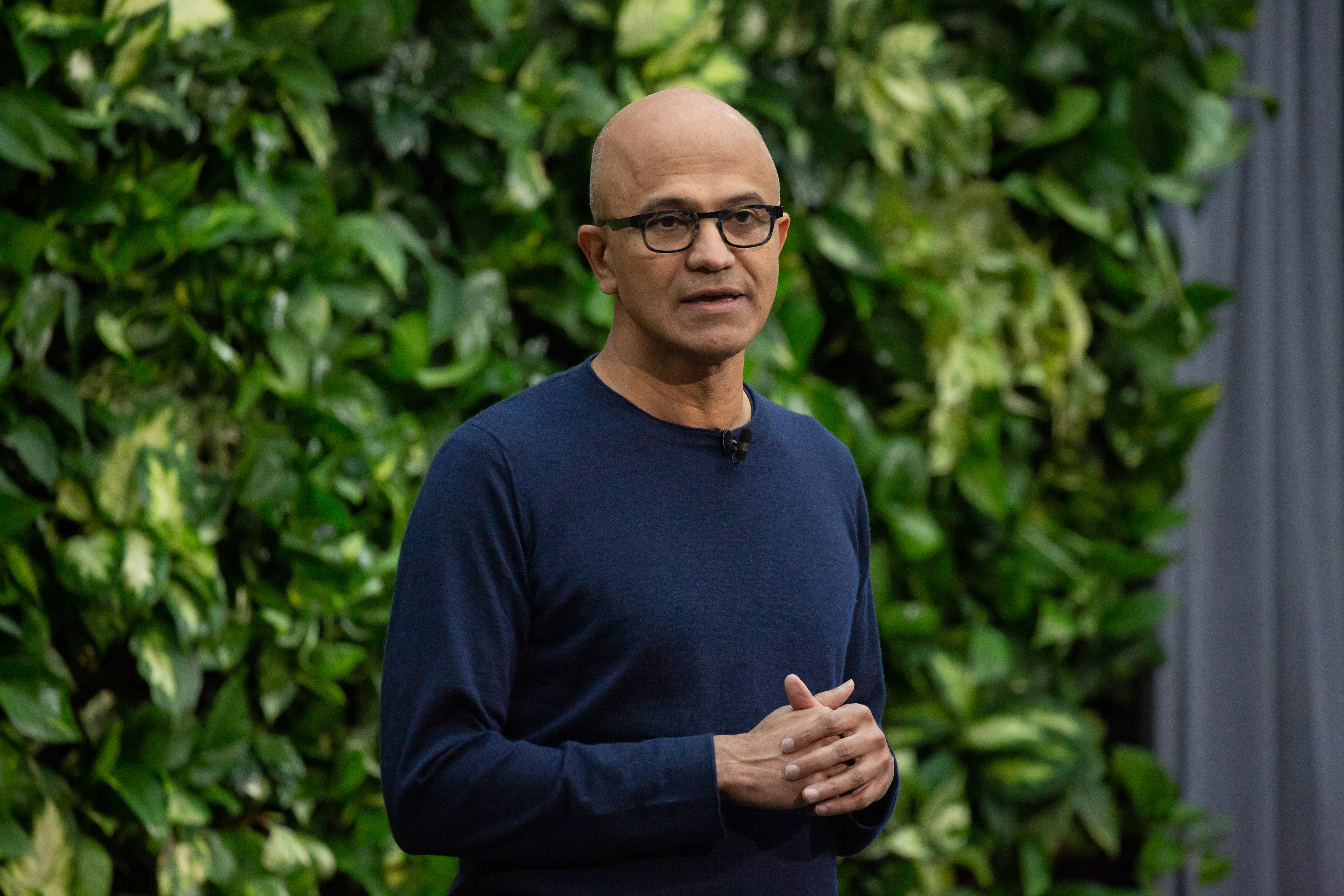 Satya Nadella at the Microsoft Corp. campus in Redmond, Washington, U.S., on January 16, 2020. | Source: Getty Images