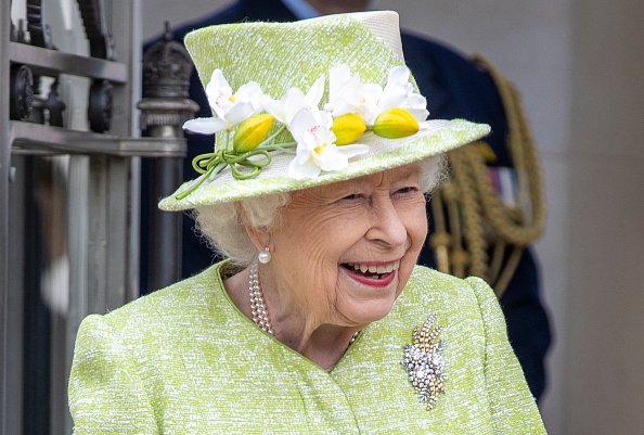 La reina Elizabeth II el 31 de marzo de 2021 cerca de Egham, Inglaterra. | Foto: Getty Images