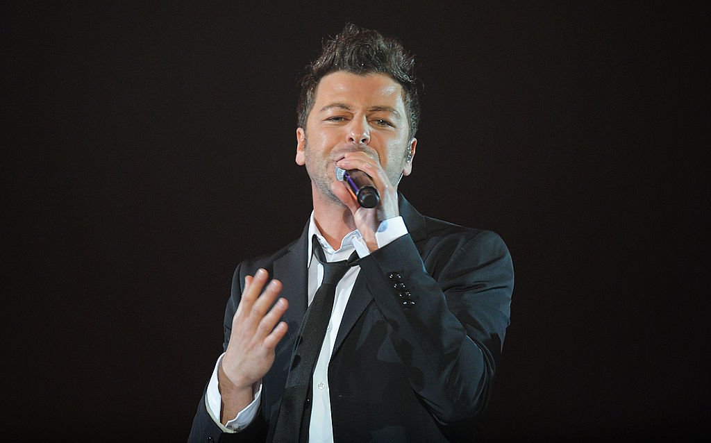 Le chanteur Christophe Maé aux Victoires de la Musique en 2009. l Source : Getty Images