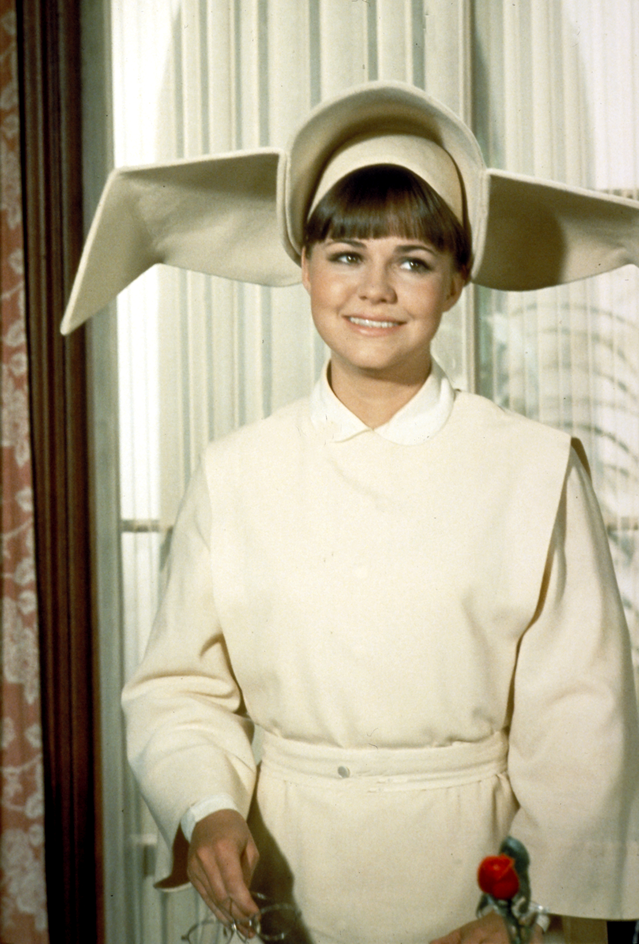 Sally Field as Sister Bertrille in the TV show "The Flying Nun" on September 17, 1969 | Source: Getty Images