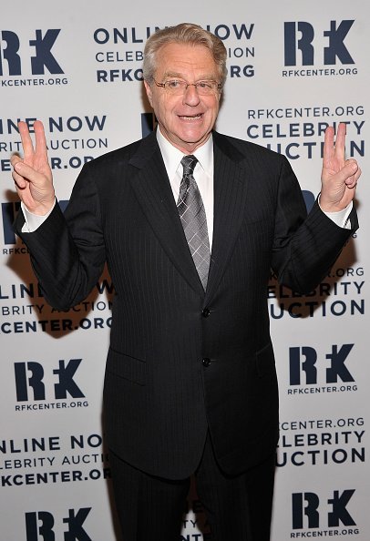 Jerry Springer attends the 2012 Ripple Of Hope Gala at The New York Marriott Marquis on December 3, 2012, in New York City. | Source: Getty Images.