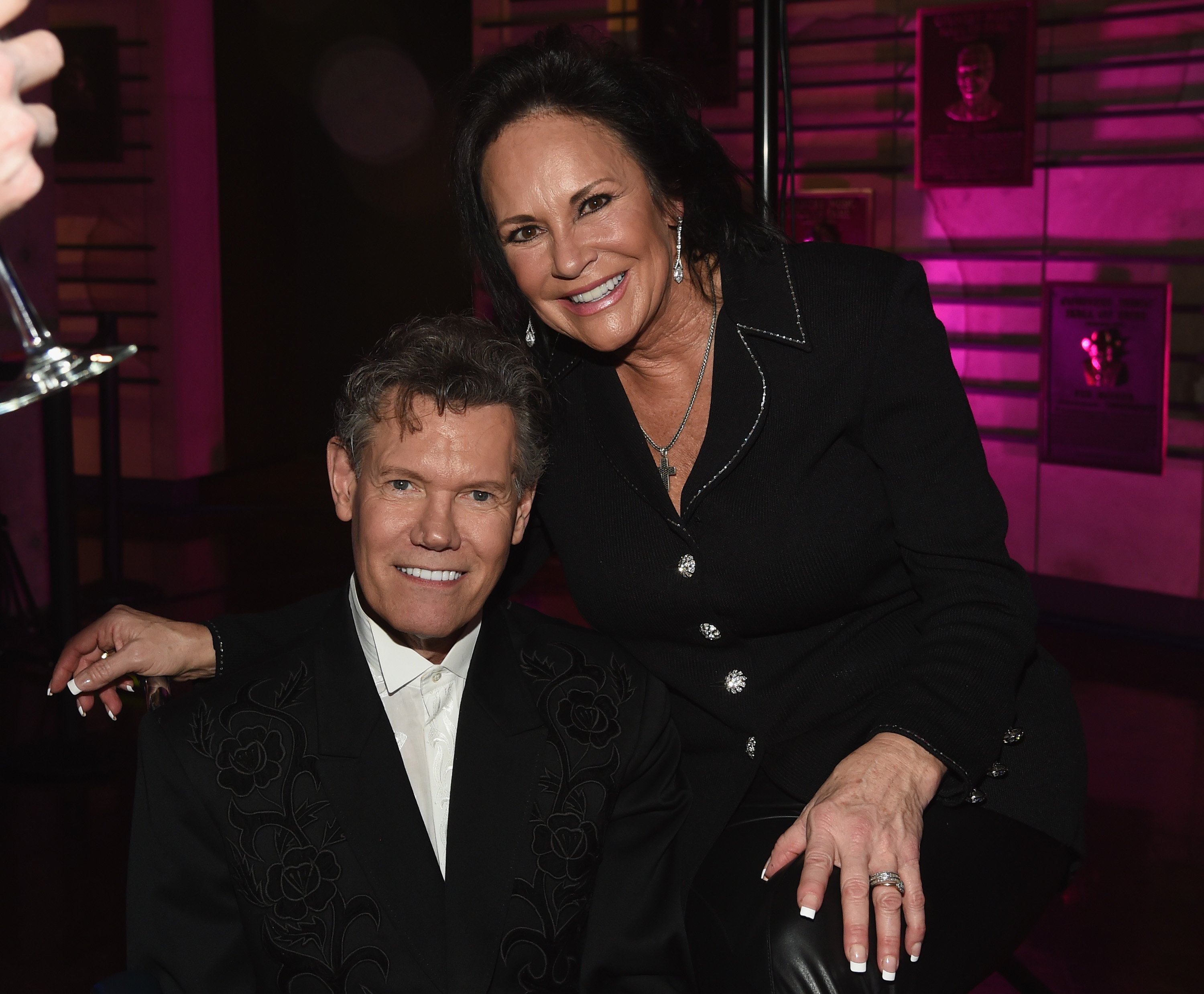 Mary Travis and Randy Travis at the Country Music Hall of Fame and Museum New AMERICAN CURRENTS Exhibition on March 14, 2017 in Nashville, Tennessee. | Source: Getty Images