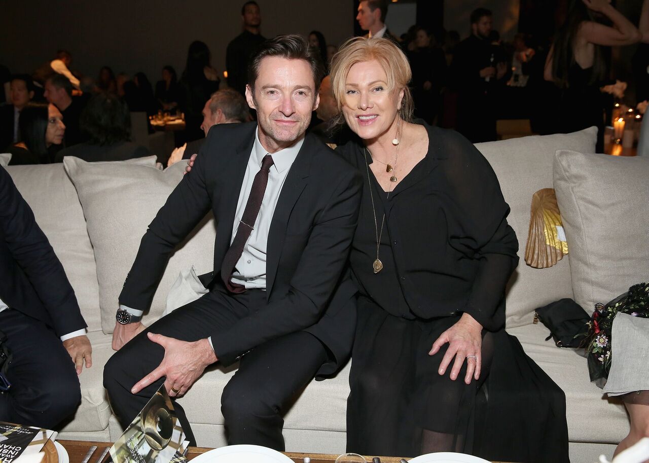 Hugh Jackman et Deborra-Lee Furness assistent aux Stephan Weiss Apple Awards de 2017. | Source : Getty Images