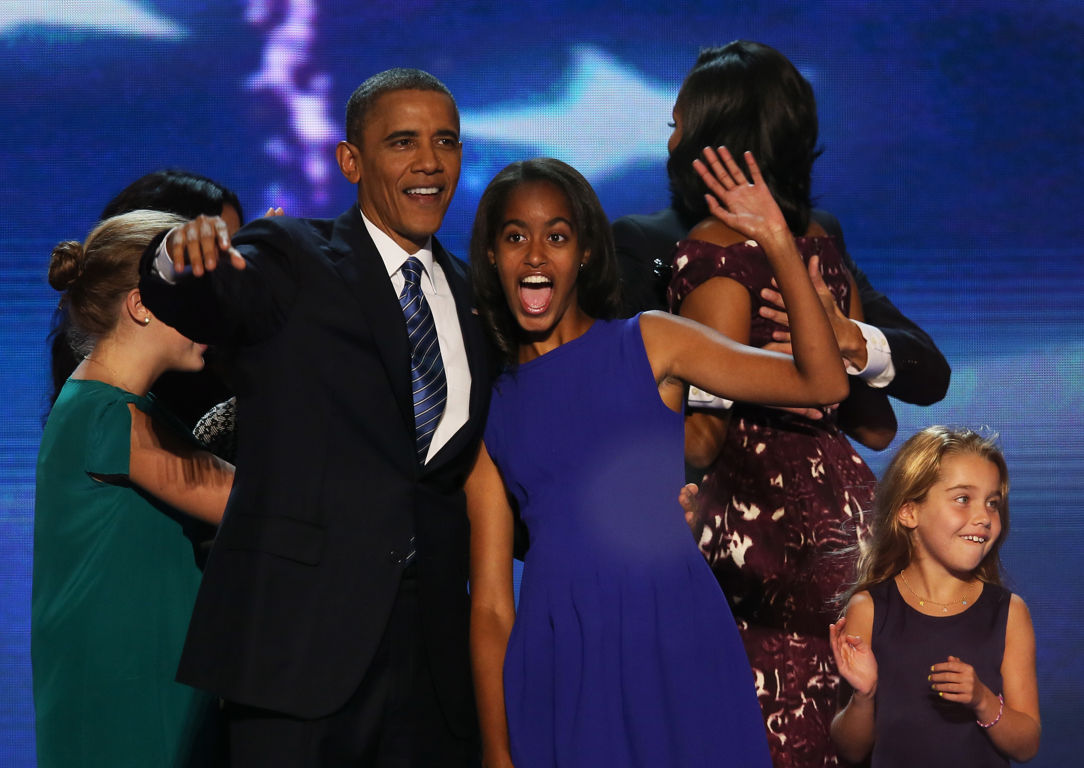 Barack Obama and Malia Obama, 2012 | Source: Getty Images
