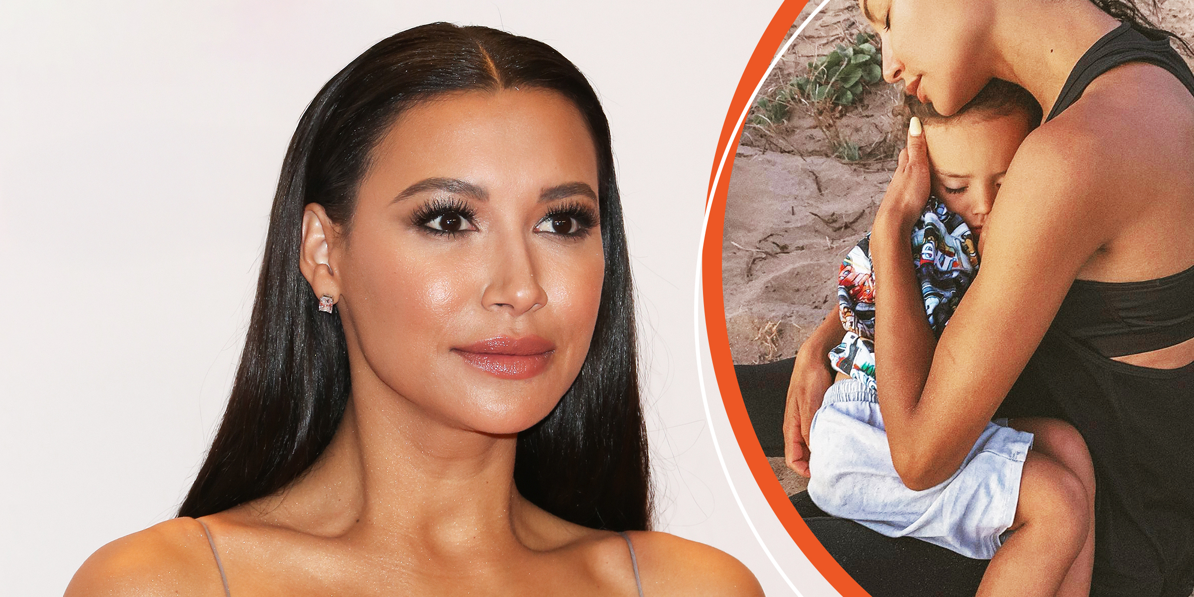 Naya Rivera | Naya Rivera and her son | Source: Getty Images | Instagram/nayarivera