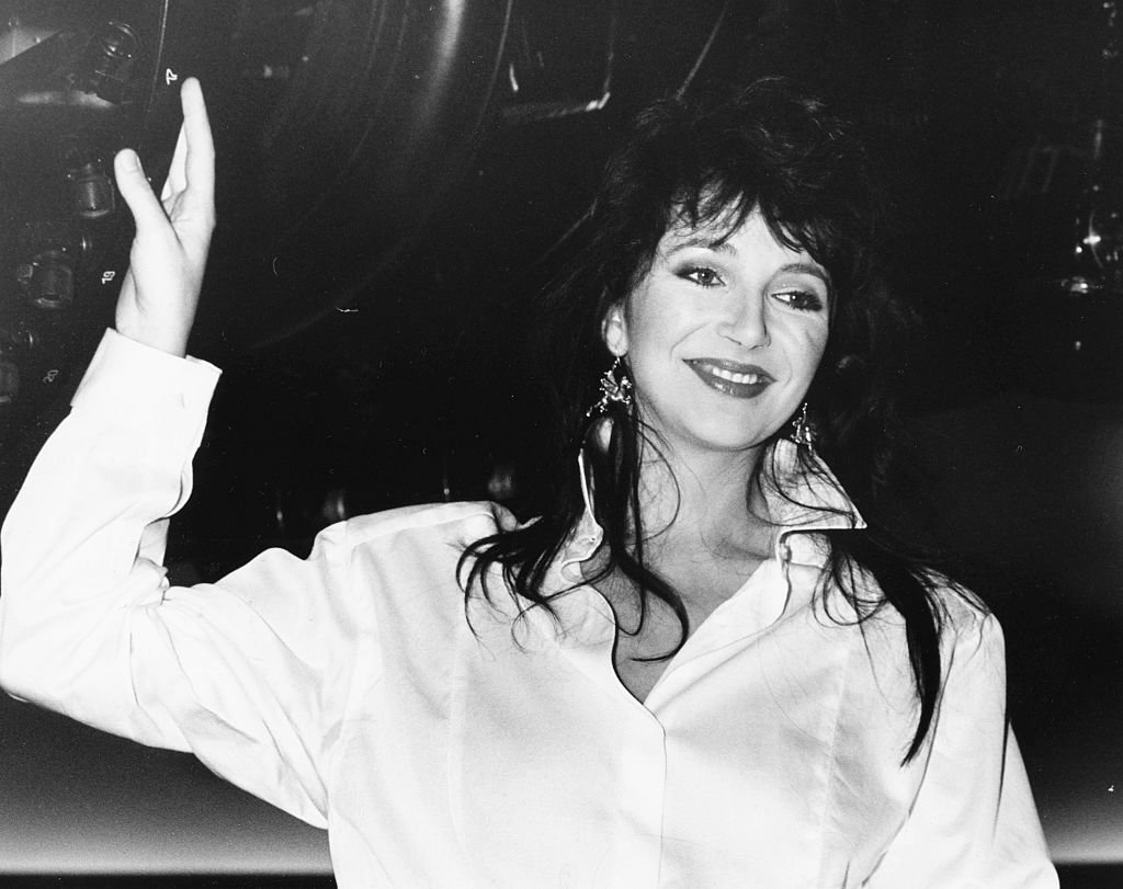 Musician Kate Bush promoting her new album 'Hounds of Love' at London Planetarium, September 9th 1985 | Photo: Getty Images