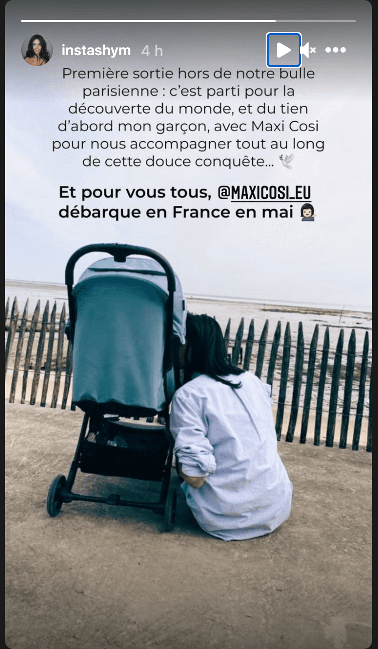Capture d'écran Instagram Shym. | instashym