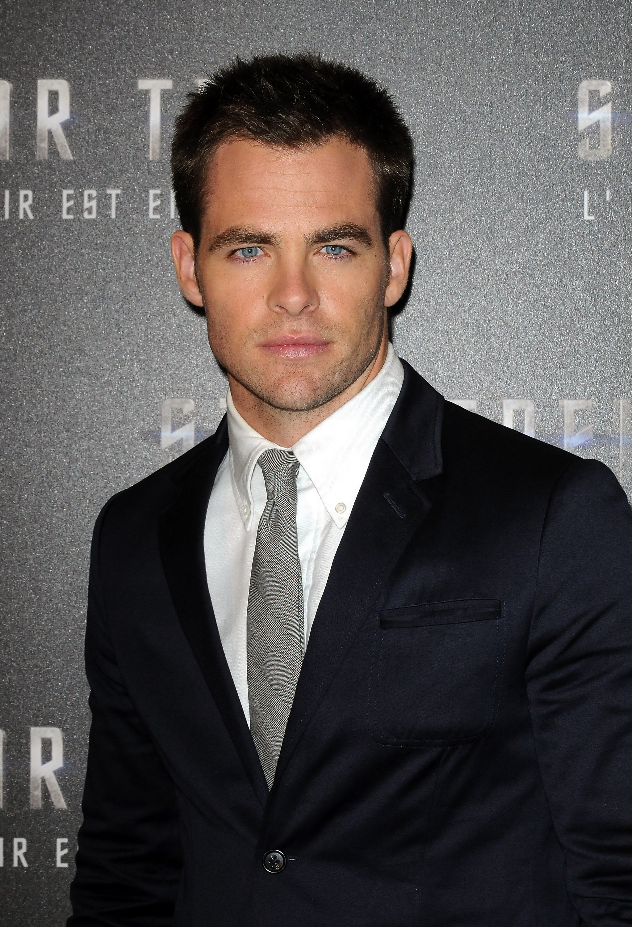 Actor Chris Pine attends a Star Trek press conference at Hotel Park Hyatt on April 14, 2009 in Paris, France. | Source: Getty Images