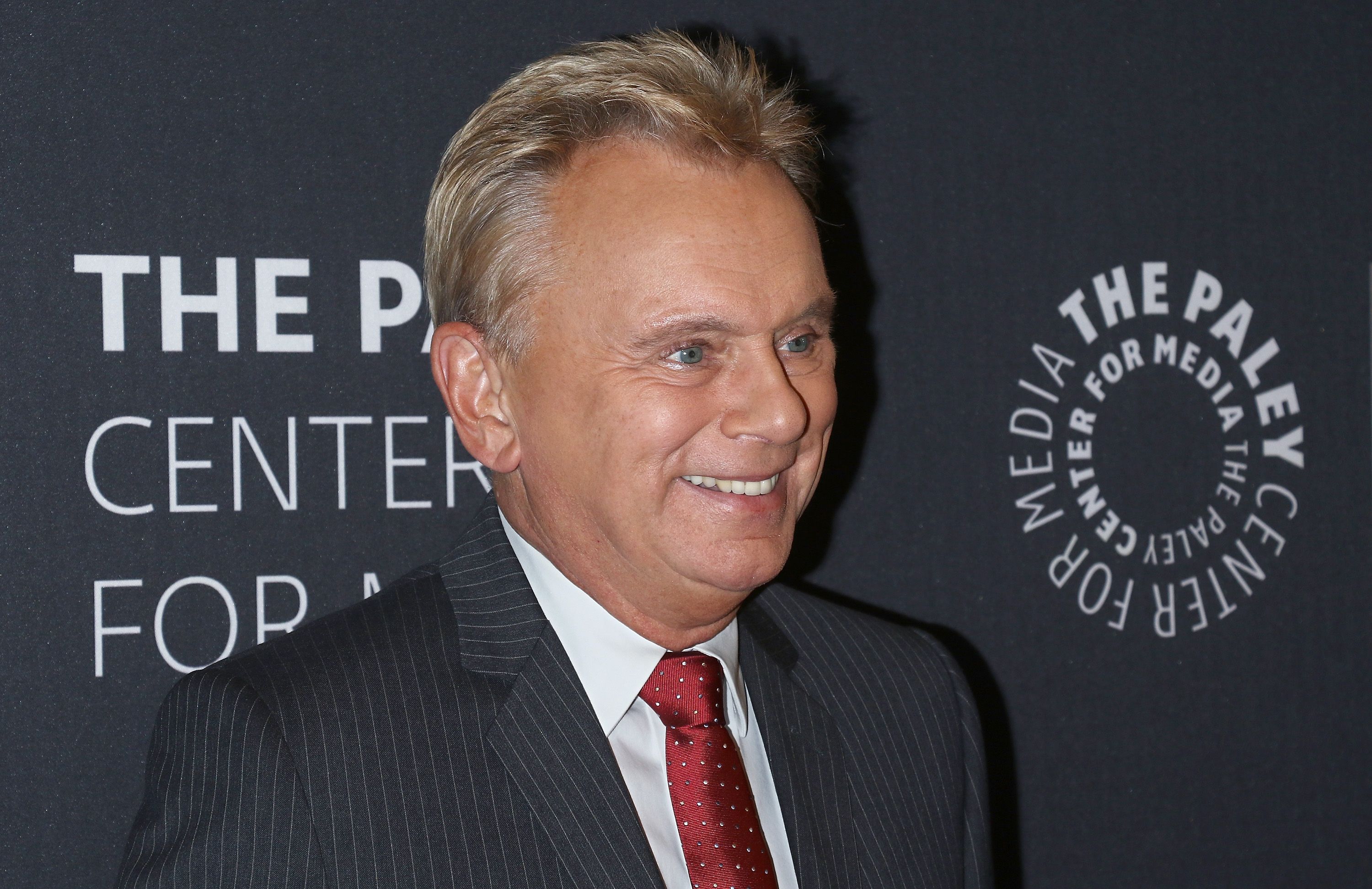 Pat Sajak during the "Wheel of Fortune: 35 Years as America's Game" at The Paley Center for Media on November 15, 2017, in New York City. | Source: Getty Images