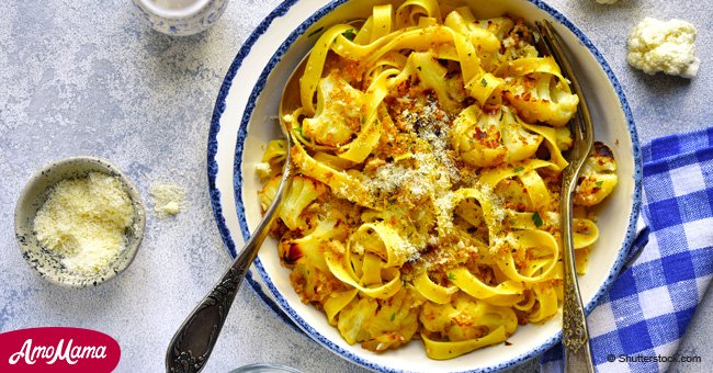 15 minutes dinner: easiest recipe of tagliatelle with sausage and cheese