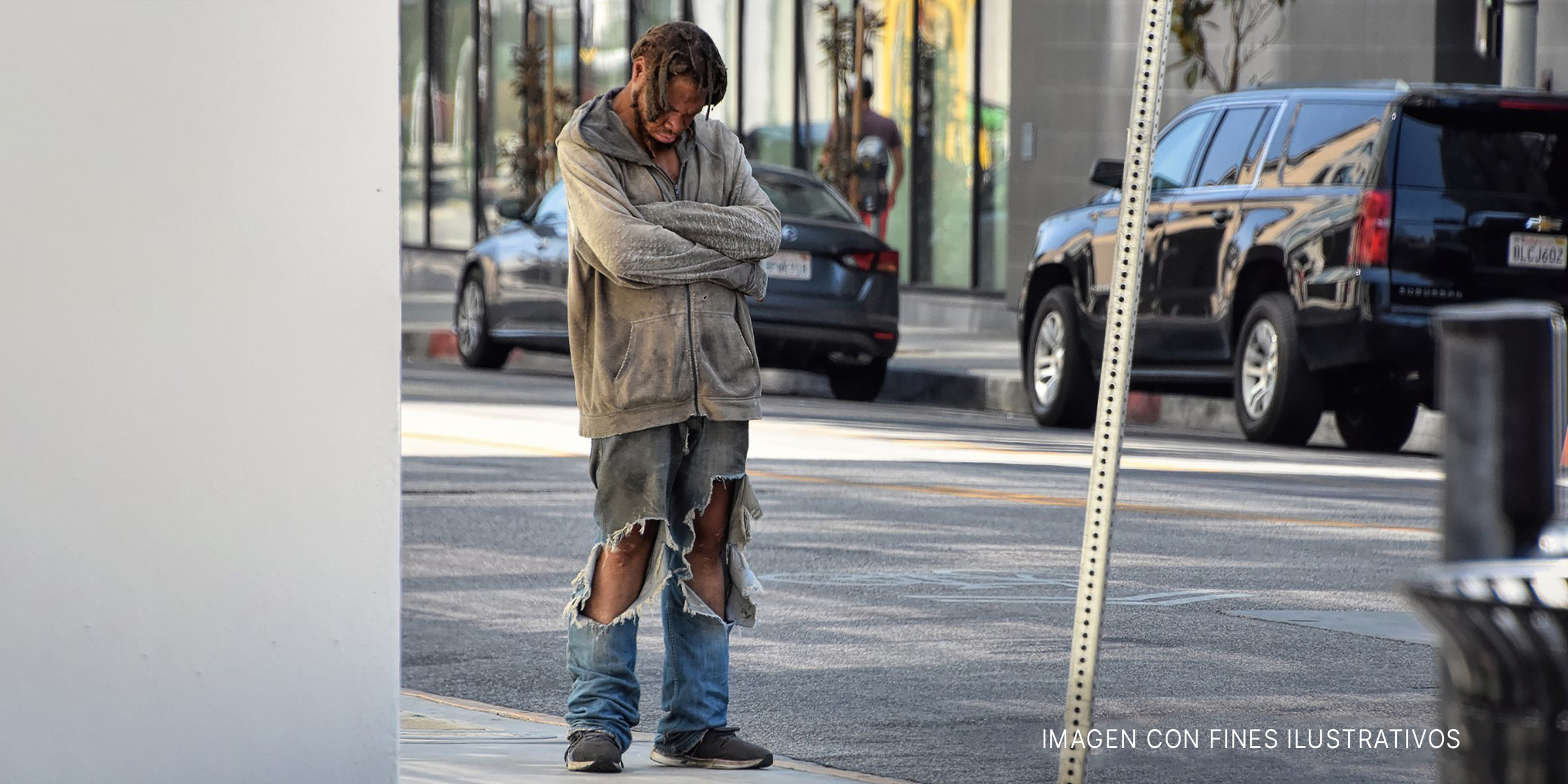 Mendigo en la calle | Foto: Flickr