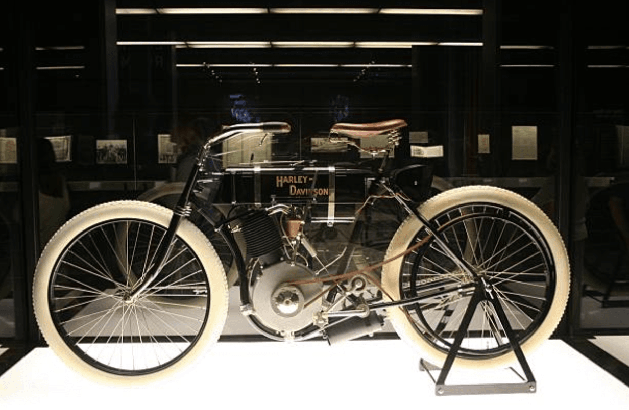 Harley-Davidson, no.1 from 1903. Image Credit: Getty Images Harley-Davidson, no.1 from 1903. Image Credit: Getty Images