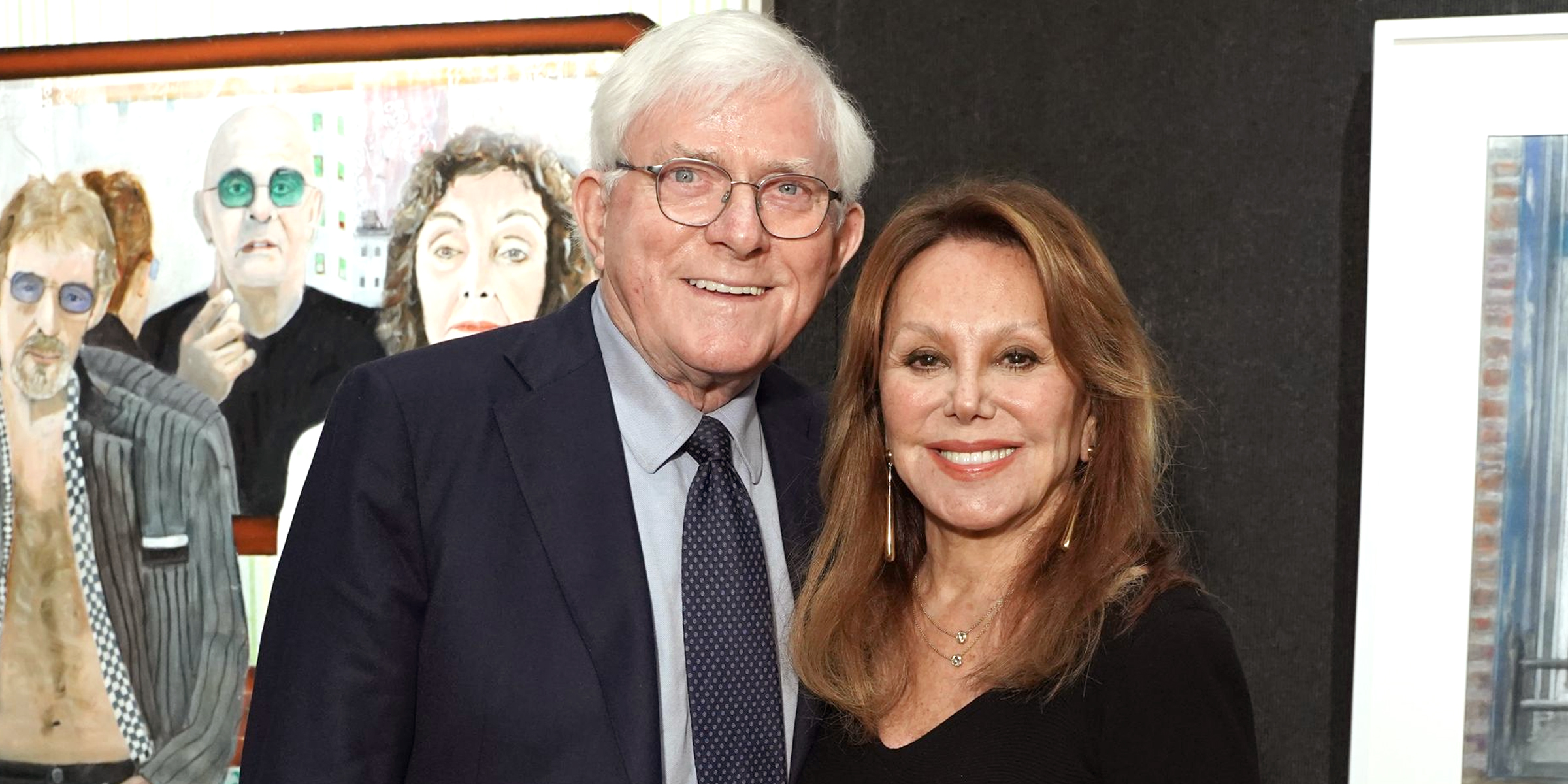 Phil Donahue and Marlo Thomas | Source: Getty Images