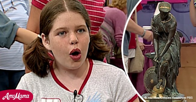 Girl stunned to learn the real value of her '$15 doorstop' at 'Antiques Roadshow'