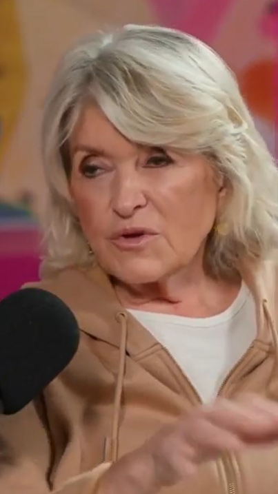 Martha Stewart speaks during her appearance on the "50+ & Unfiltered" podcast with Shawn Killinger | Source: Instagram/shawnkillingerqvc