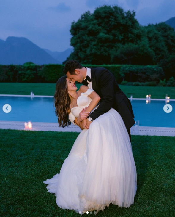 Jessica Carter Altman and Ross Uhrich's wedding on May 28, 2023, in Lake Como, Italy | Source: Instagram/jessica.carter.altman