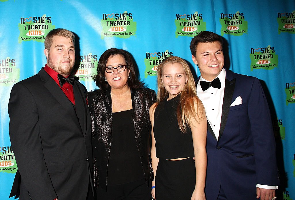 Parker O'Donnell, Rosie O'Donnell, Vivienne O'Donnell, and Blake O'Donnell at the Rosie's Theater Kids' 12th Annual Gala Celebration on November 2, 2015, in New York  | Photo: Getty Images