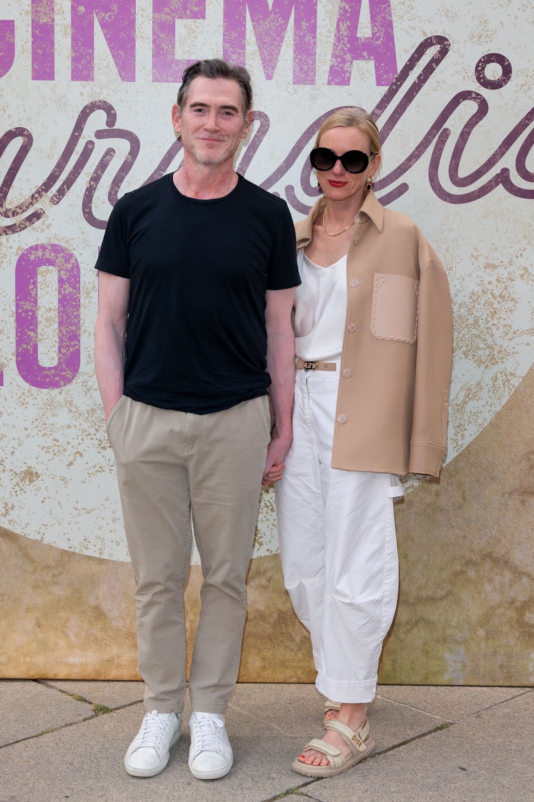 Billy Crudup and Naomi Watts at the Cinéma Paradiso Louvre on July 7, 2023, in Paris, France | Source: Getty Images