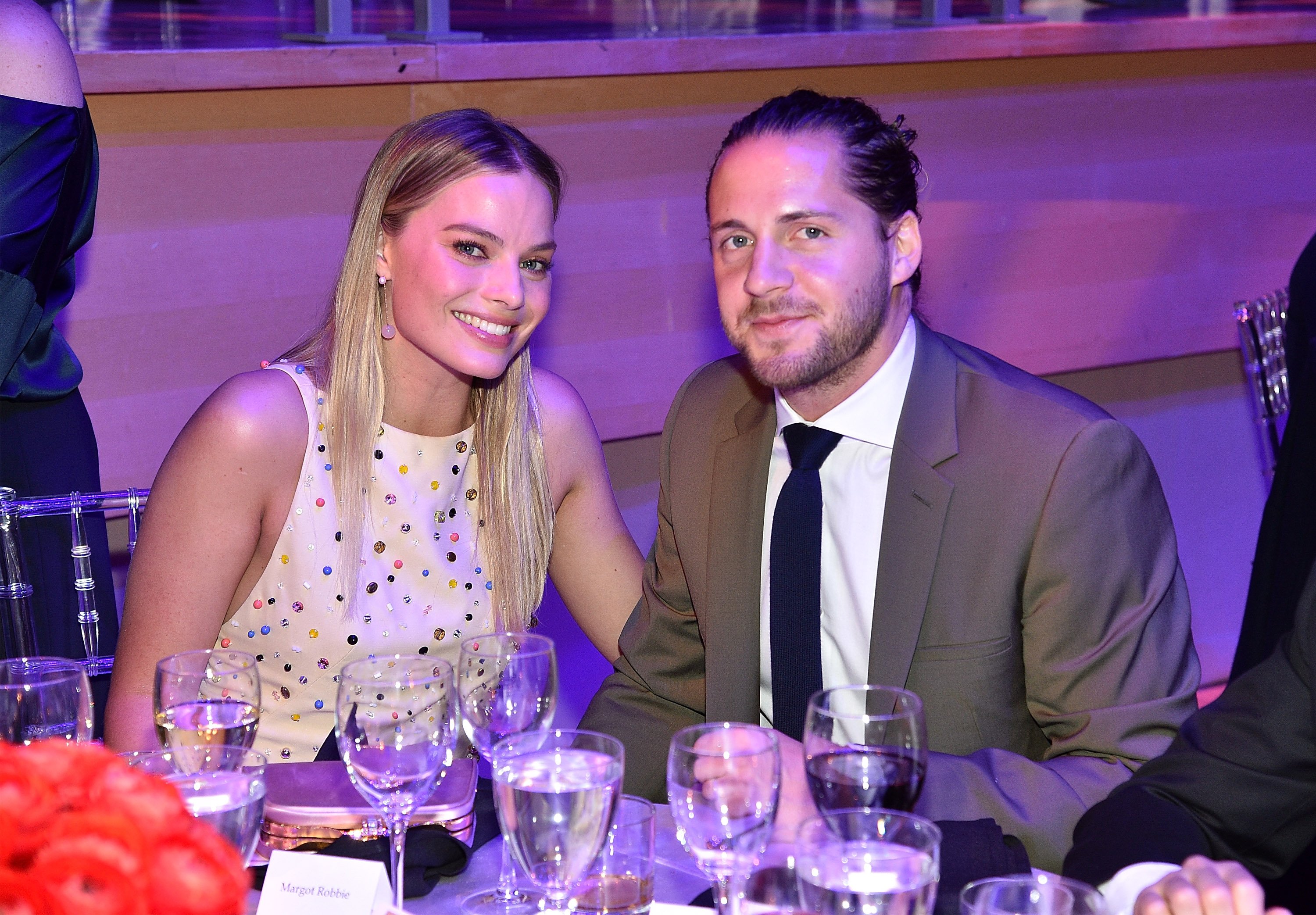 Margot Robbie and Tom Ackerley at the 2017 Time 100 Gala at Jazz at Lincoln Center on April 25, 2017 in New York City. | Source: Getty Images
