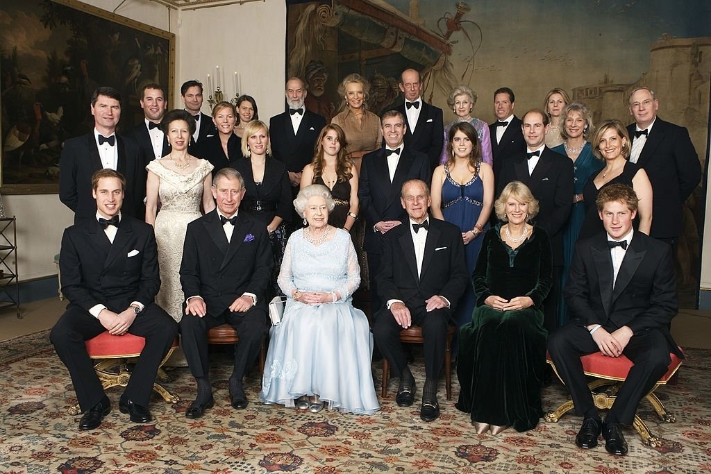 Les membres de la famille royale. | Photo : Getty Images