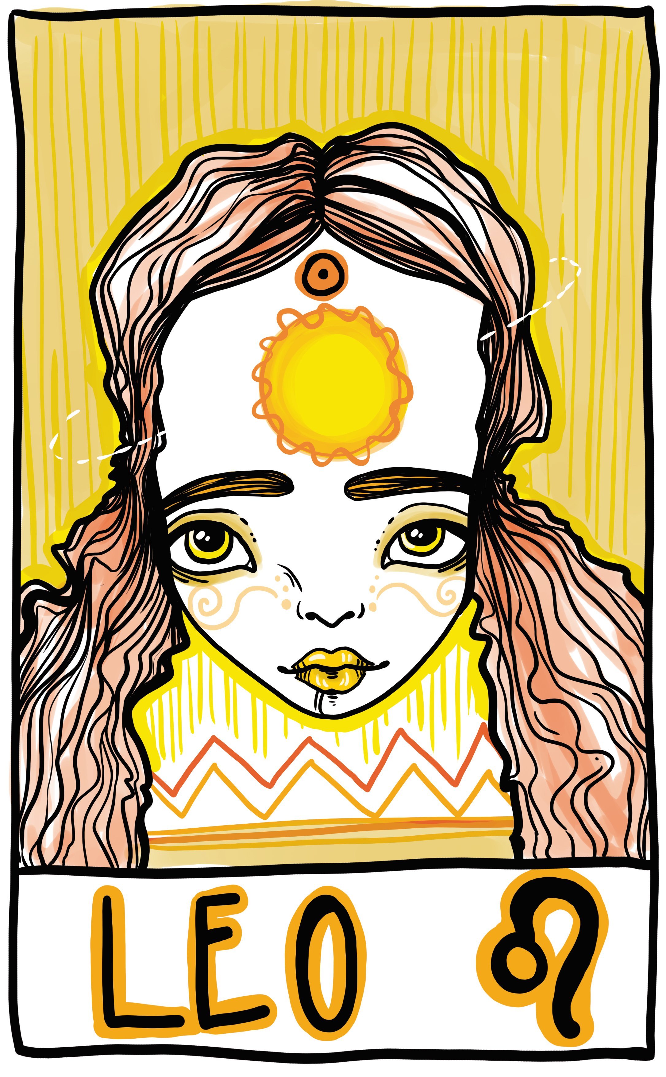 Ilustración del signo Leo. | Foto: Shutterstock Ilustración del signo Leo. | Foto: Shutterstock