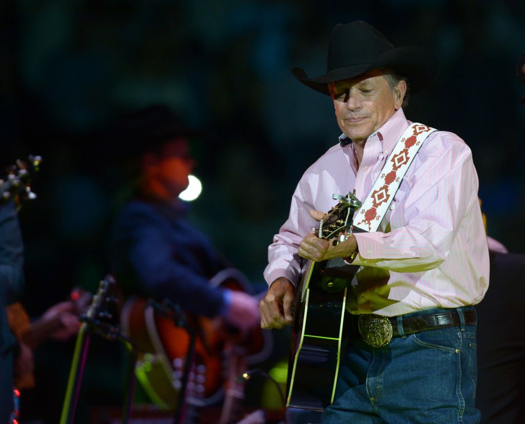 Country singer George Strait at Philips Arena on March 22, 2014 in Atlanta, Georgia | Source: Getty Images