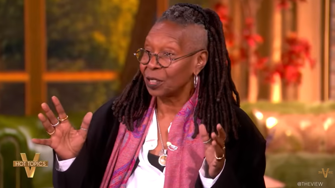 Whoopi Goldberg recalls her filming experience in Italy, sharing details with her co-hosts during her return to "The View" on December 1, 2025 | Source: YouTube/TheView