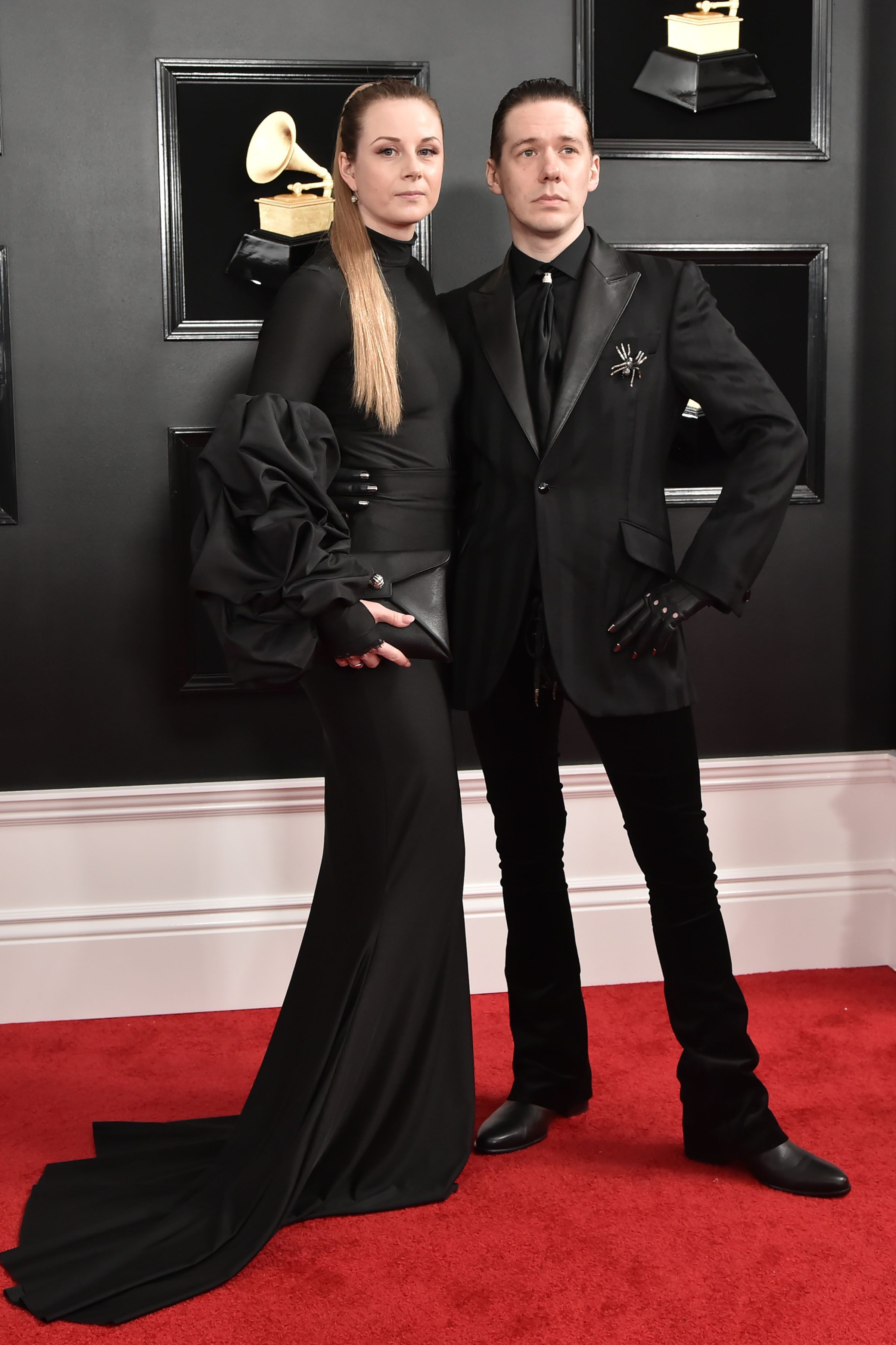 Boel Forge and Tobias Forge at the 61st Annual Grammy Awards on February 10, 2019, in Los Angeles, California.  | Source: Getty Images